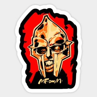 mf doom Sticker